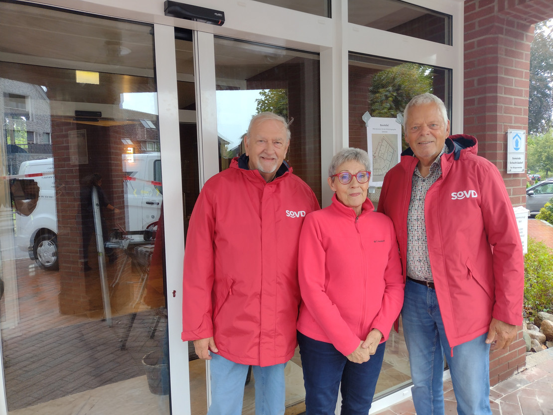 Dirk Möller, Dorit Sievers und Eckard Reese v. l.