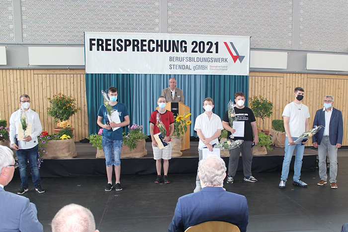 Auszubildende werden feierlich freigesprochen